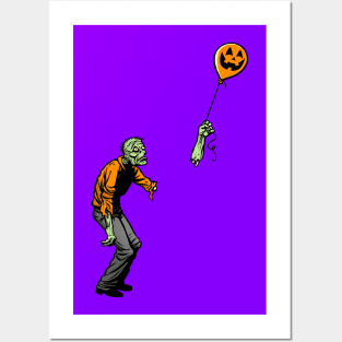 Sad Zombie - Halloween Edition Posters and Art